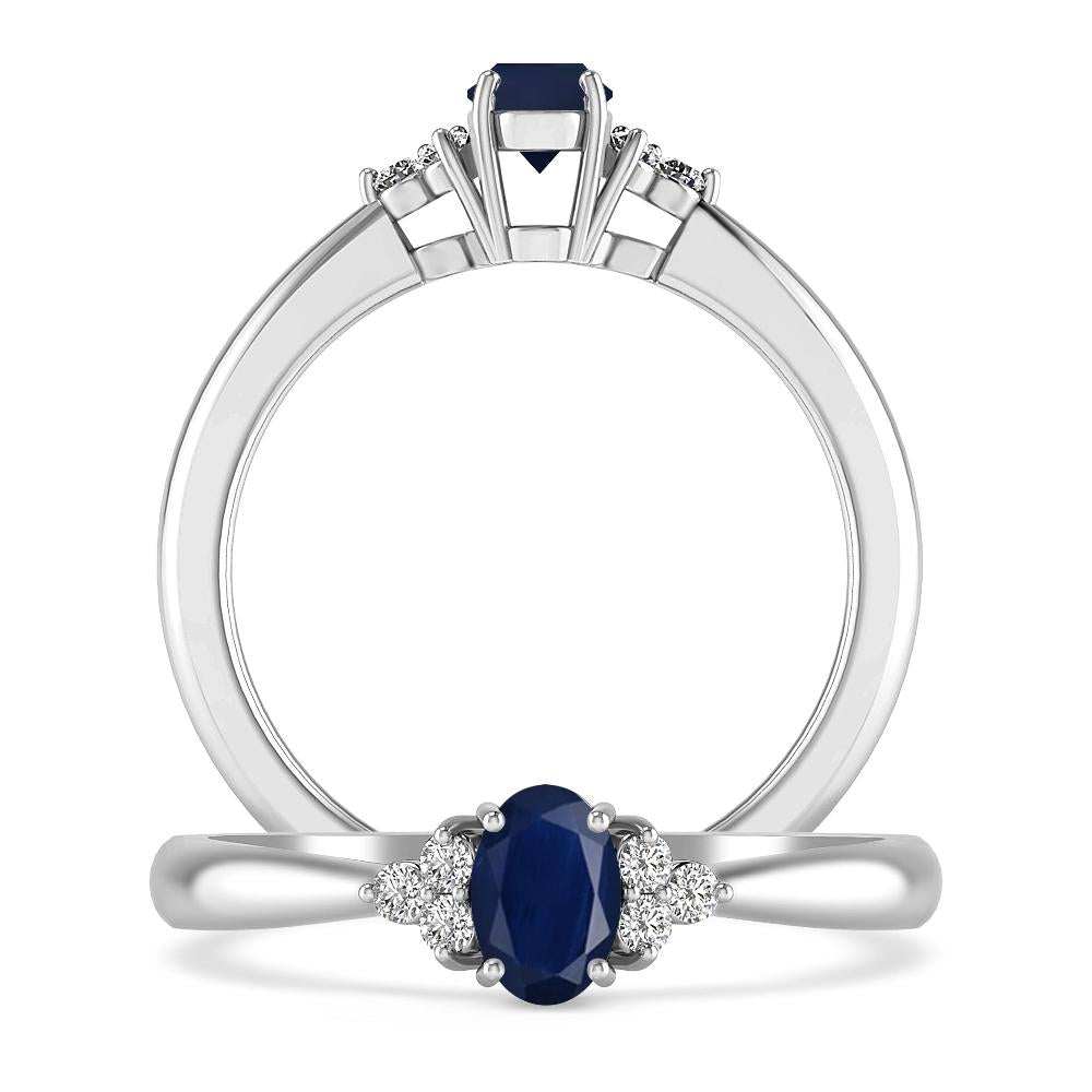 White Gold - Sapphire