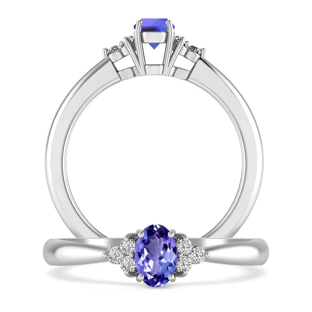 White Gold - Tanzanite