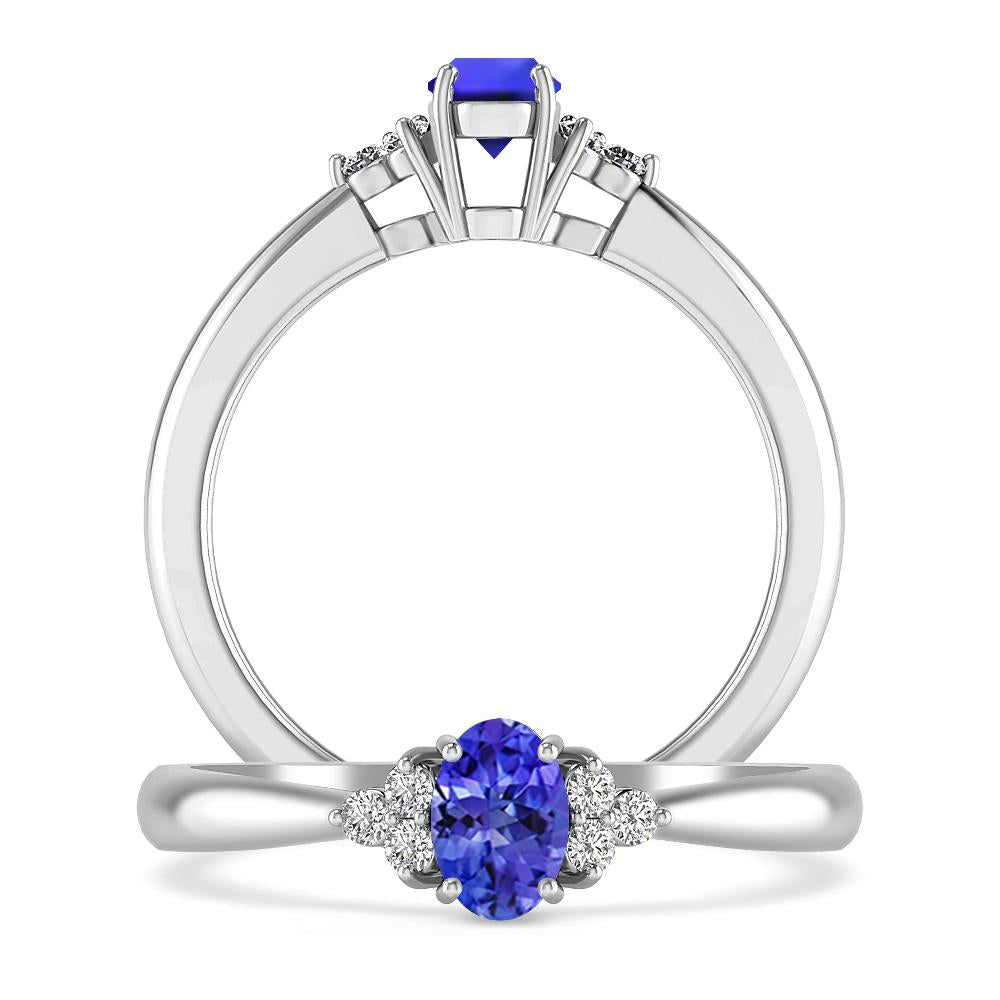 White Gold - Tanzanite