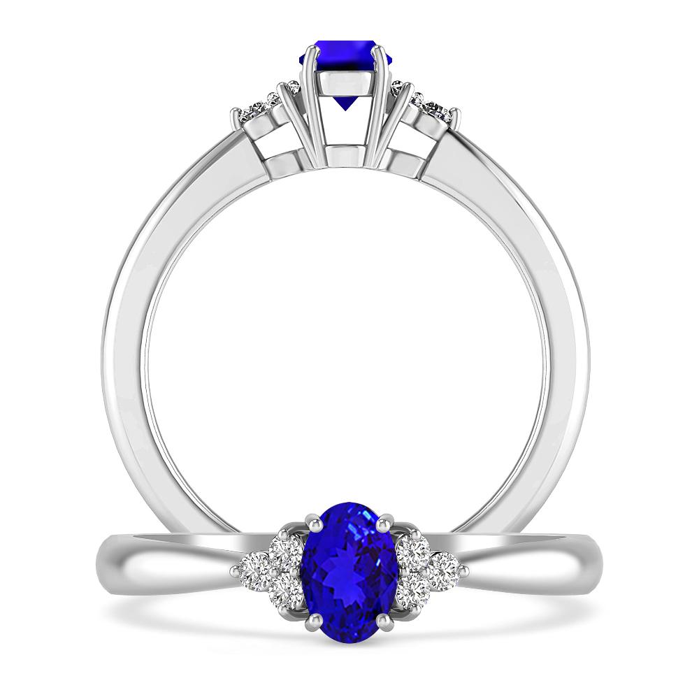 White Gold - Tanzanite