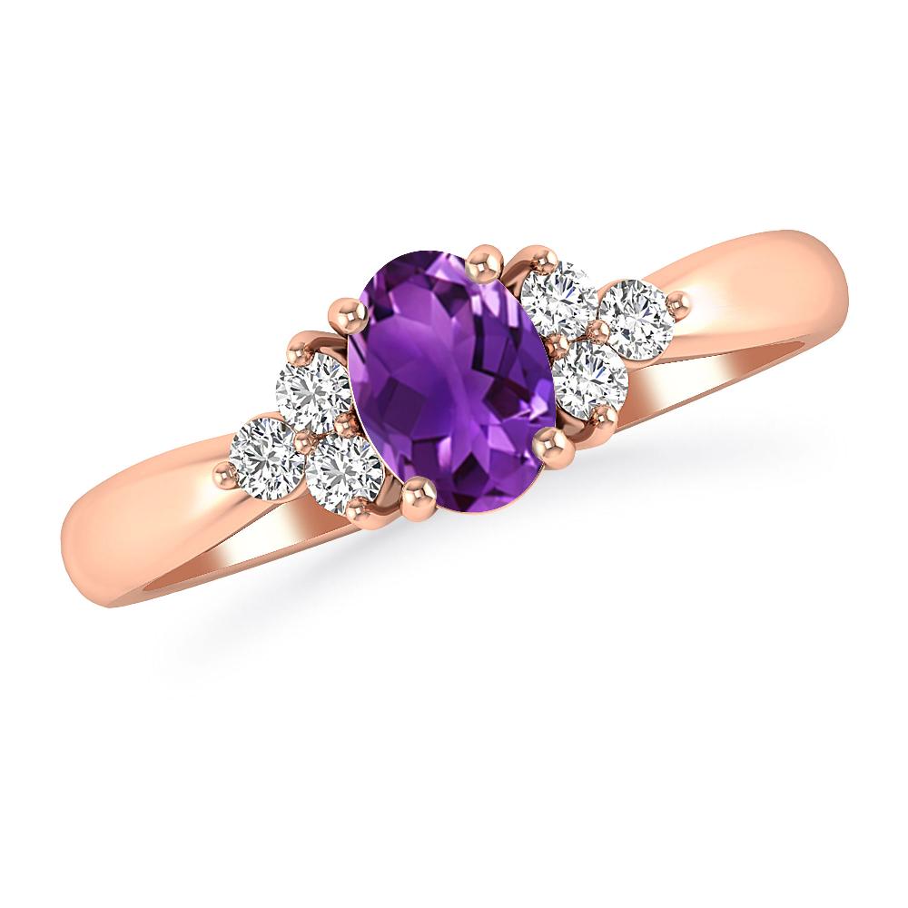 Rose Gold - Amethyst