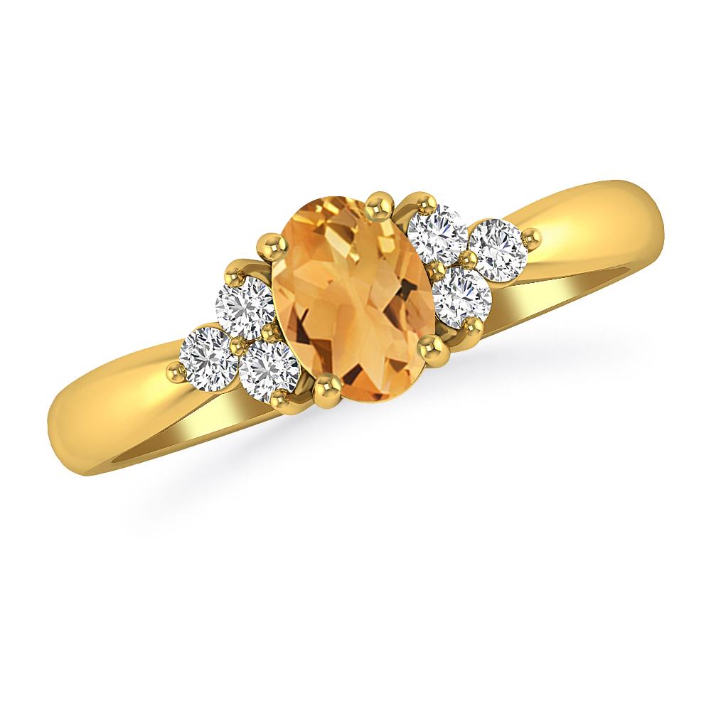 Yellow Gold - Citrine