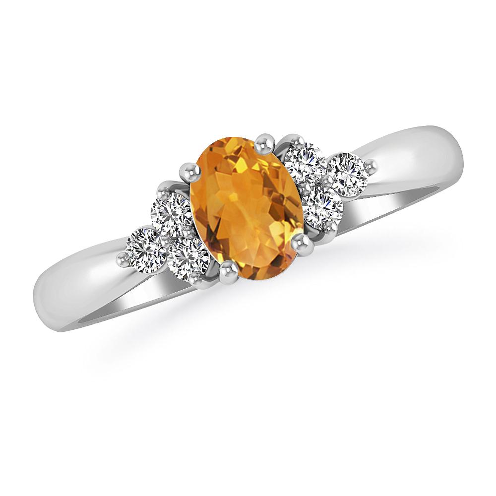 White Gold - Citrine