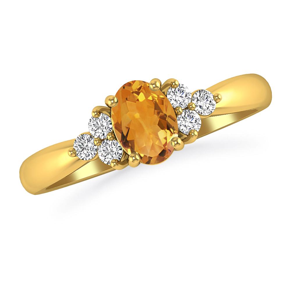 Yellow Gold - Citrine