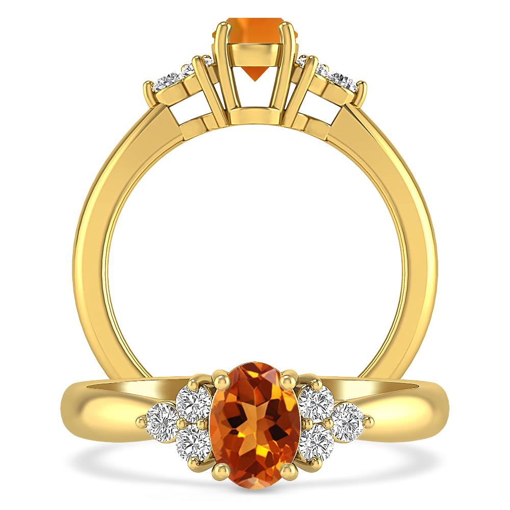 Yellow Gold - Citrine