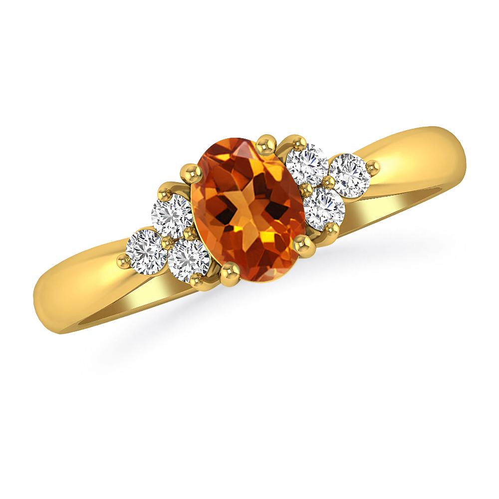 Yellow Gold - Citrine