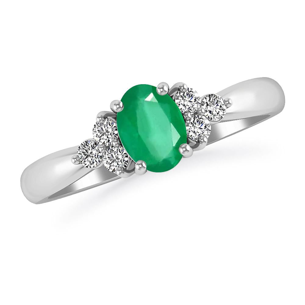 White Gold - Emerald