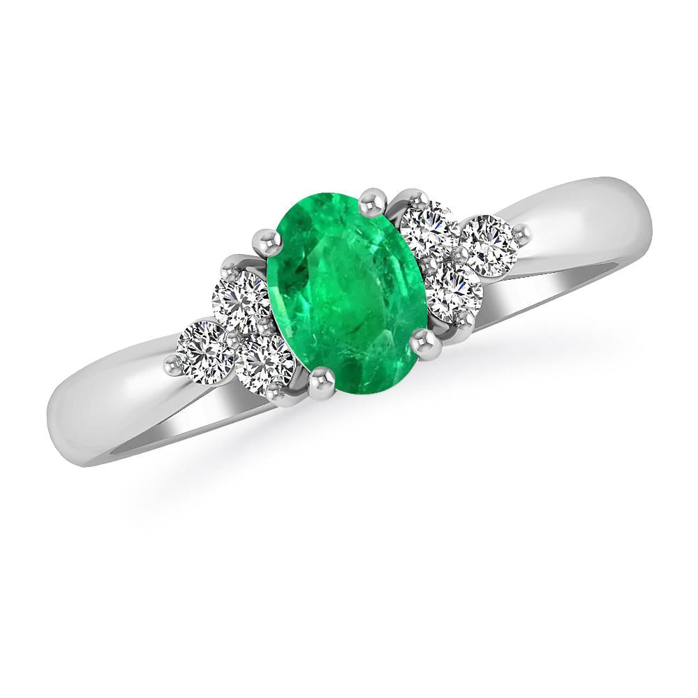 White Gold - Emerald