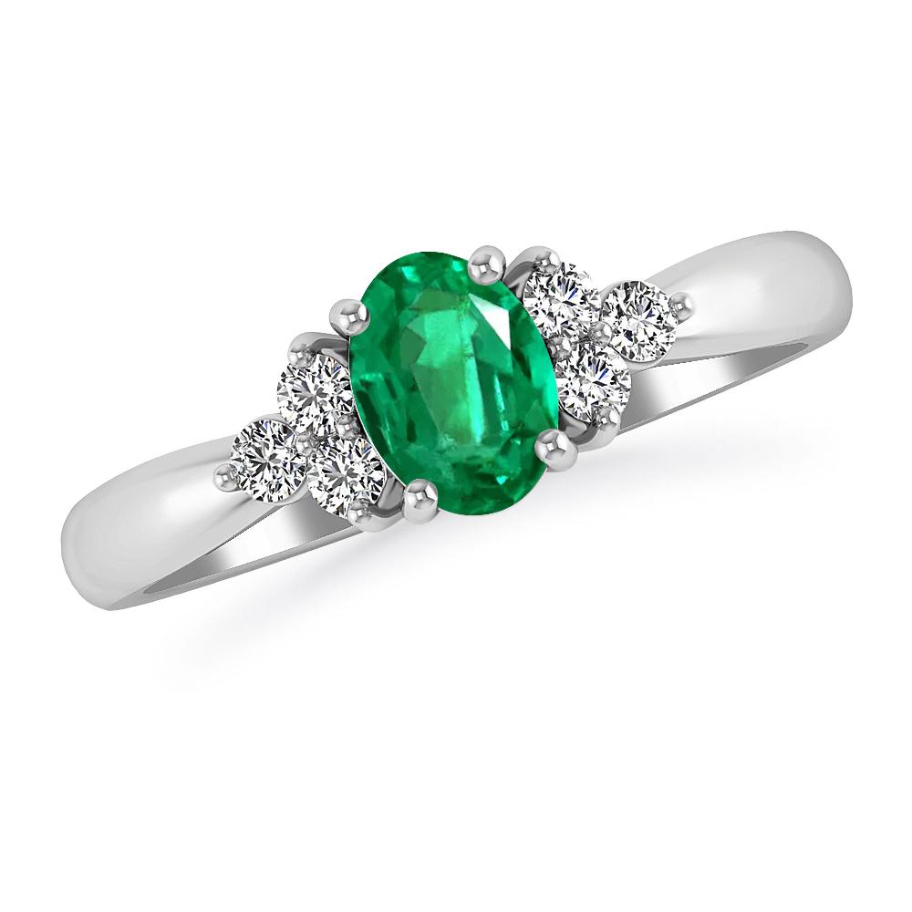 White Gold - Emerald