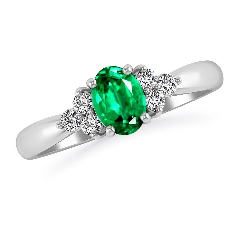 White Gold - Emerald