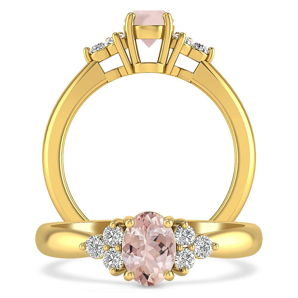 Yellow Gold - Morganite