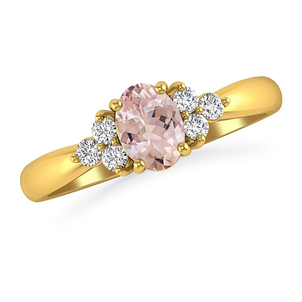 Yellow Gold - Morganite