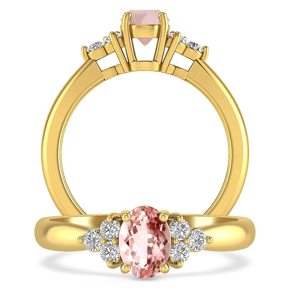 Yellow Gold - Morganite