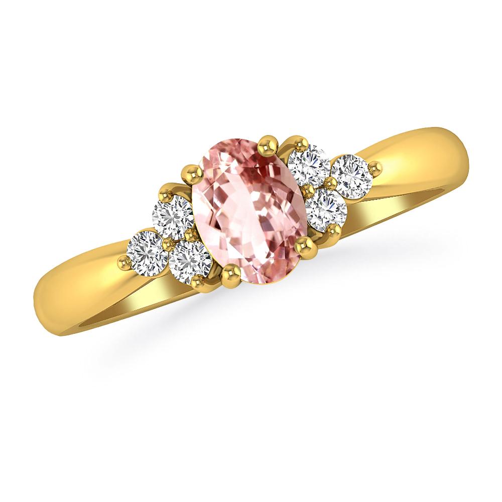 Yellow Gold - Morganite