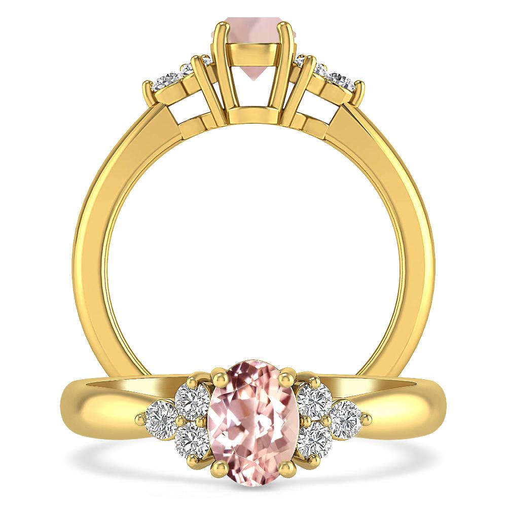 Yellow Gold - Morganite