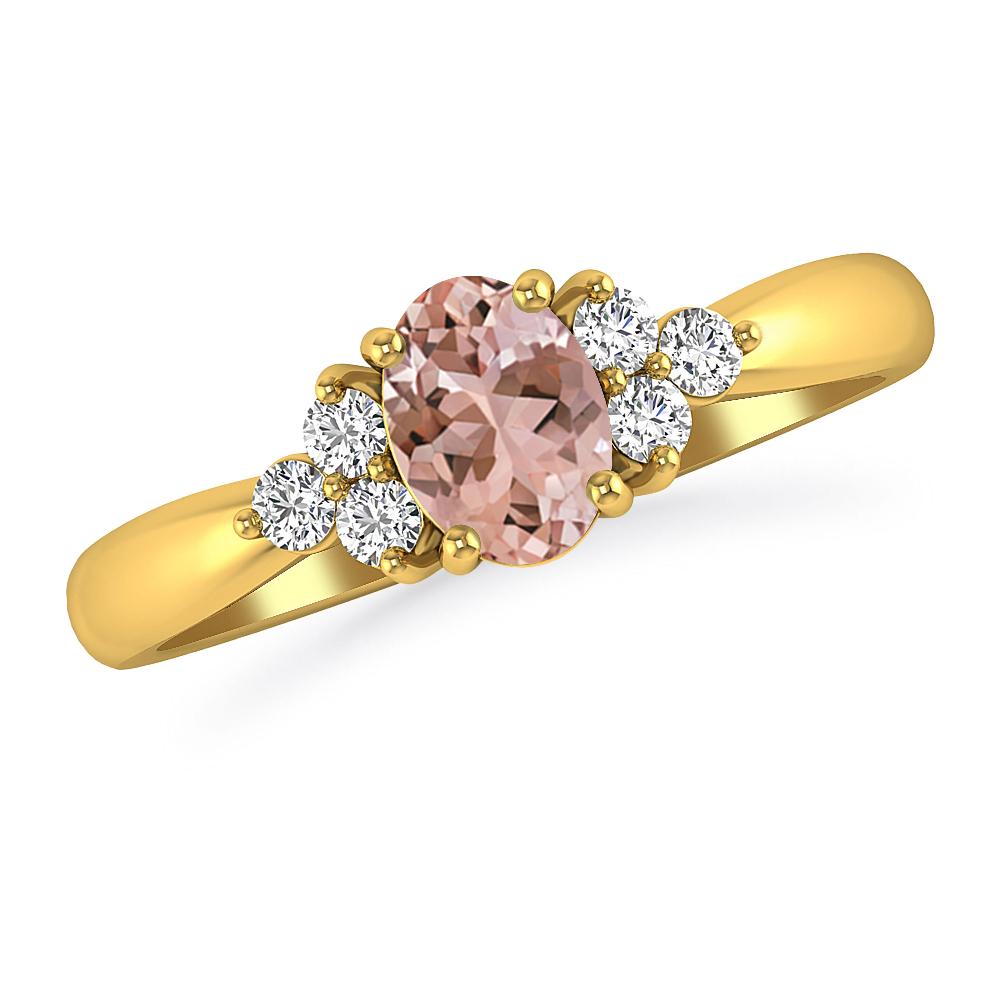 Yellow Gold - Morganite