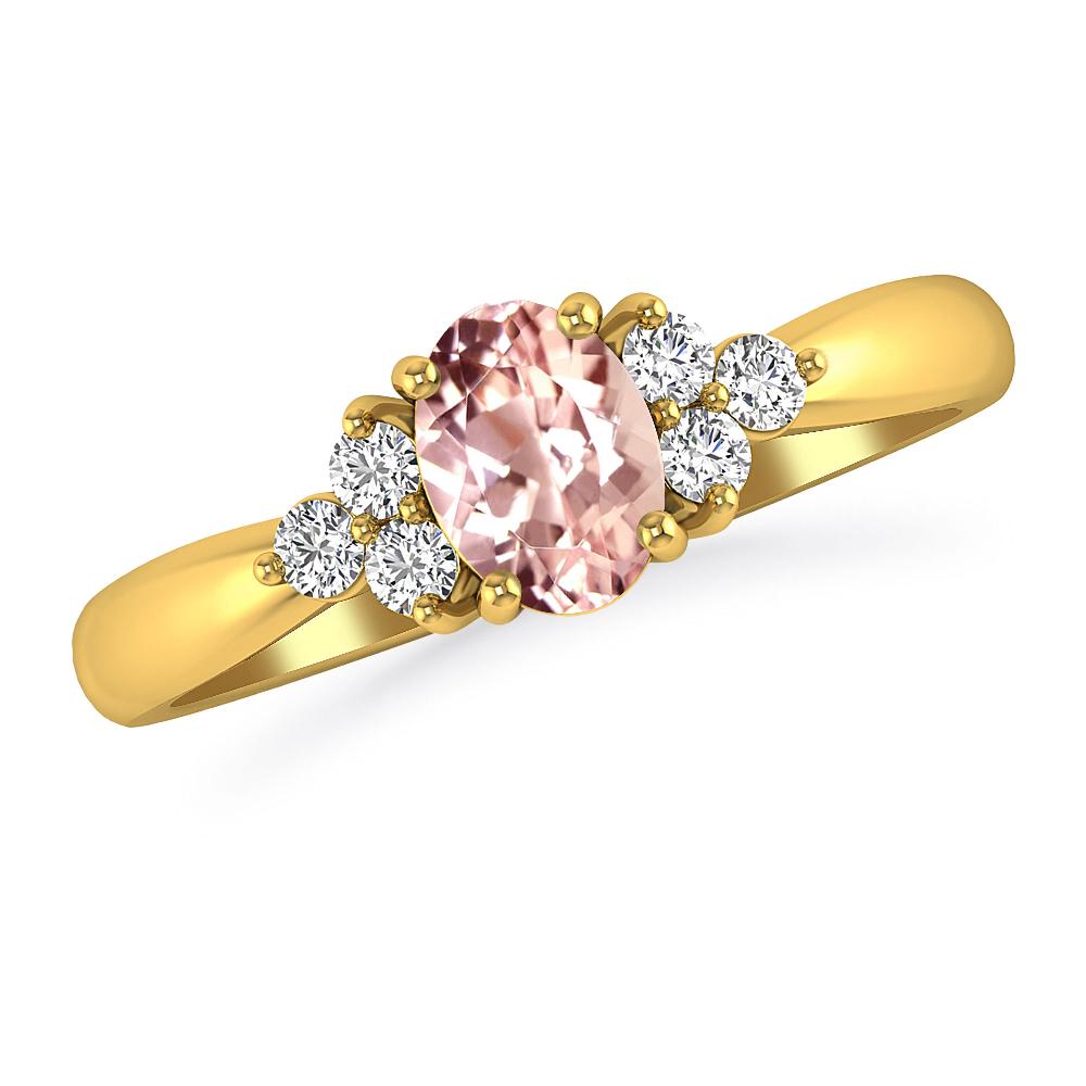 Yellow Gold - Morganite