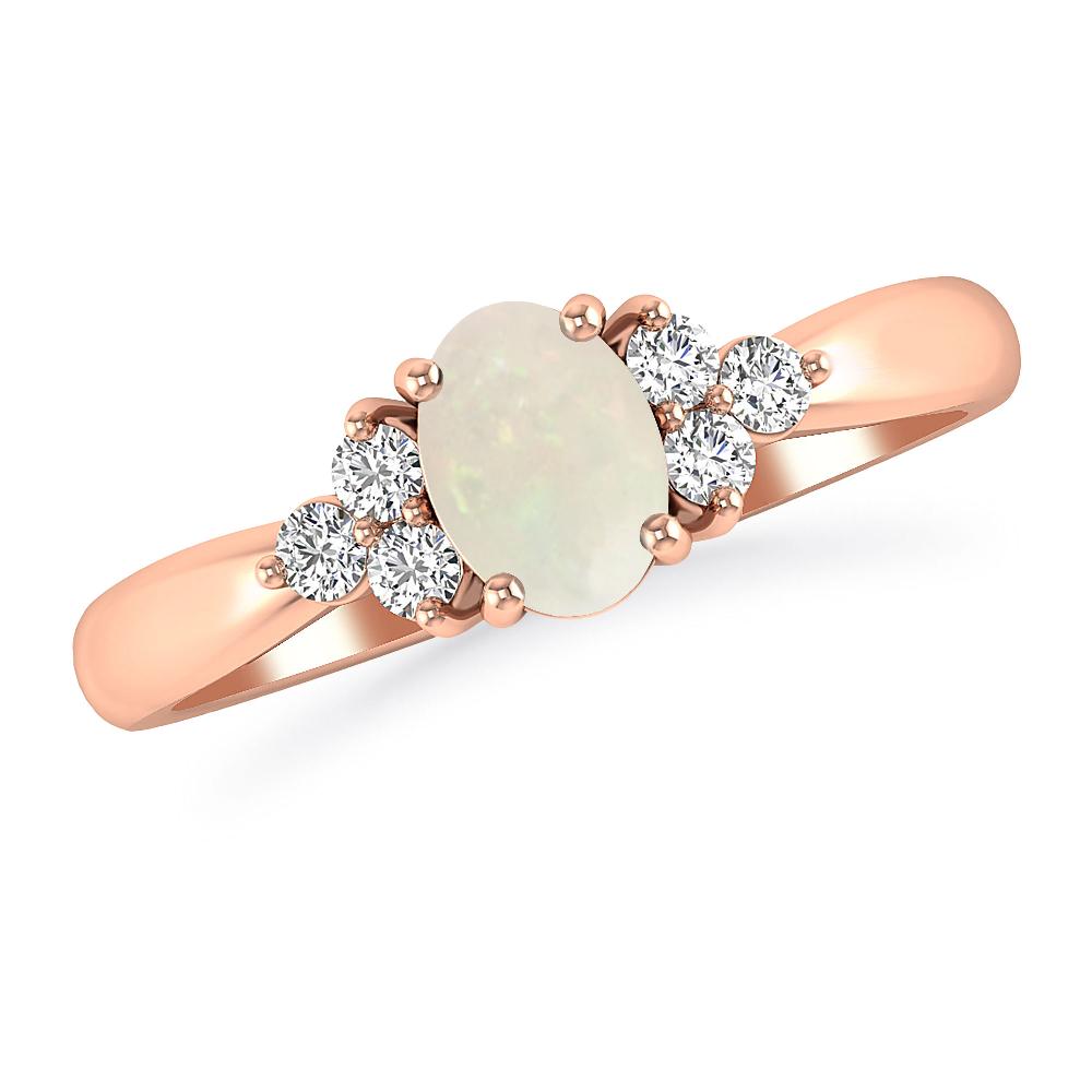 Rose Gold - Opal