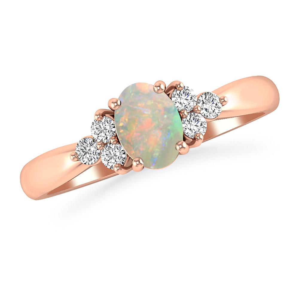 Rose Gold - Opal