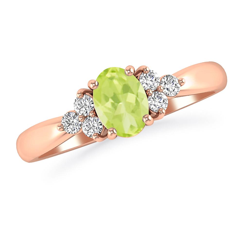 Rose Gold - Peridot