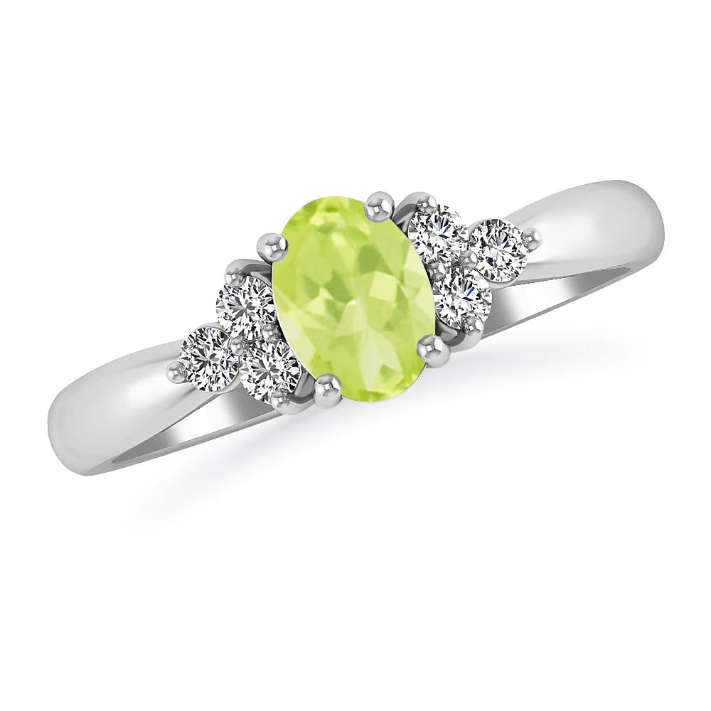 White Gold - Peridot