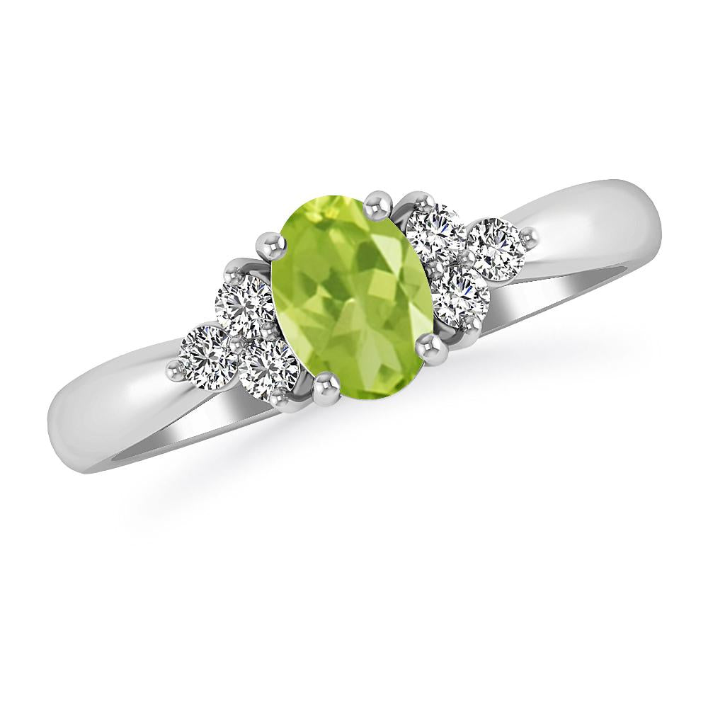 White Gold - Peridot