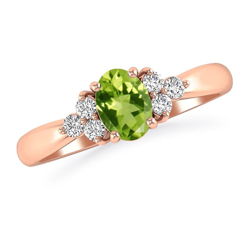 Rose Gold - Peridot