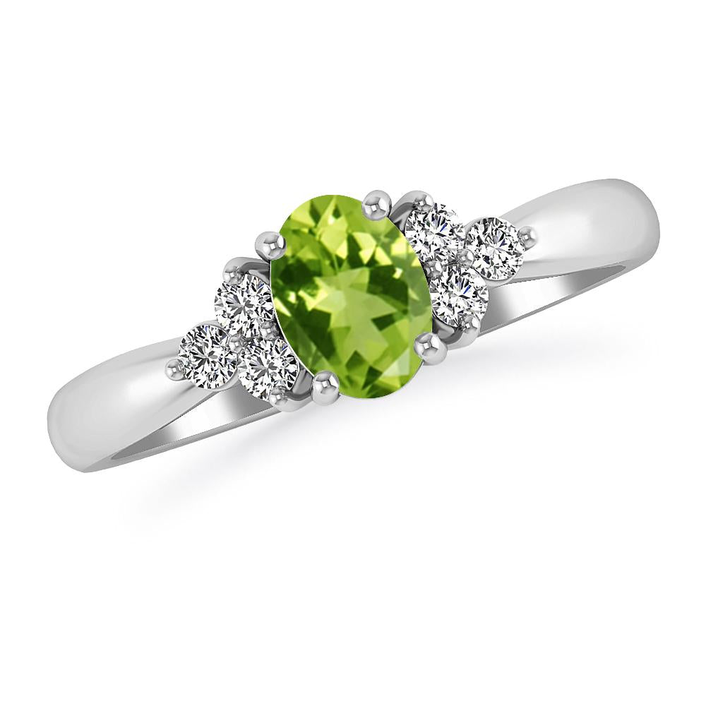 White Gold - Peridot