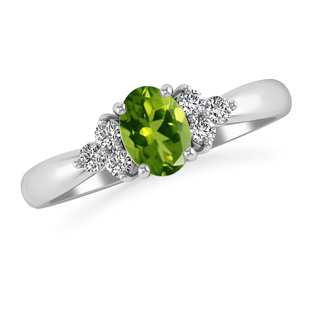 White Gold - Peridot