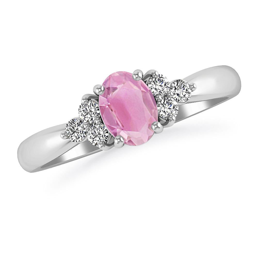 White Gold - Pink Tourmaline