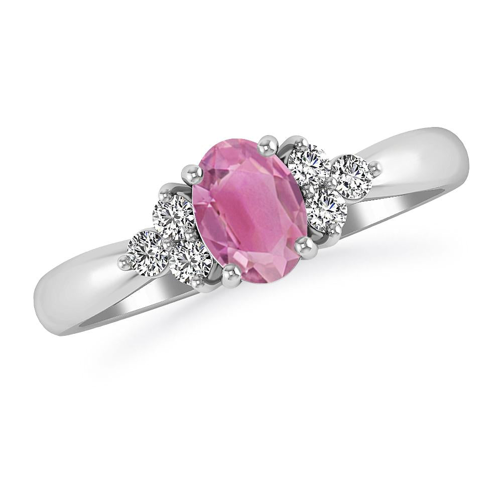 White Gold - Pink Tourmaline