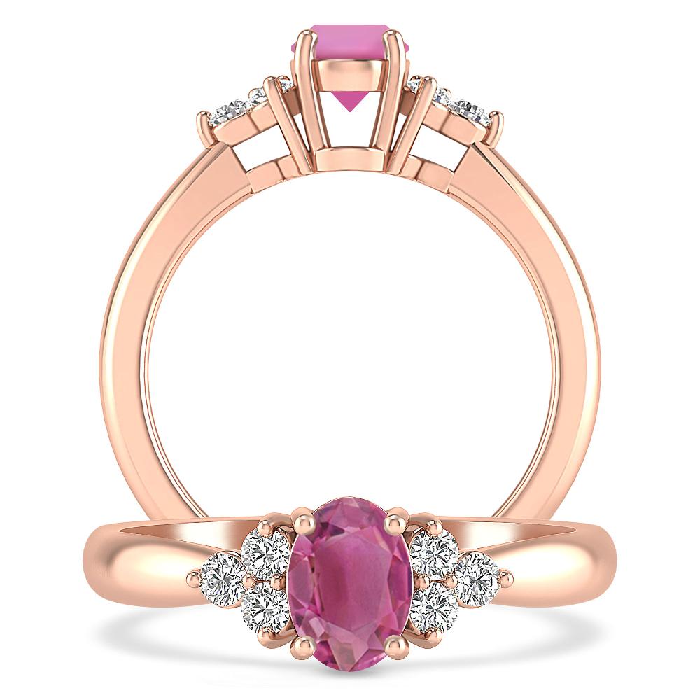 Rose Gold - Pink Tourmaline