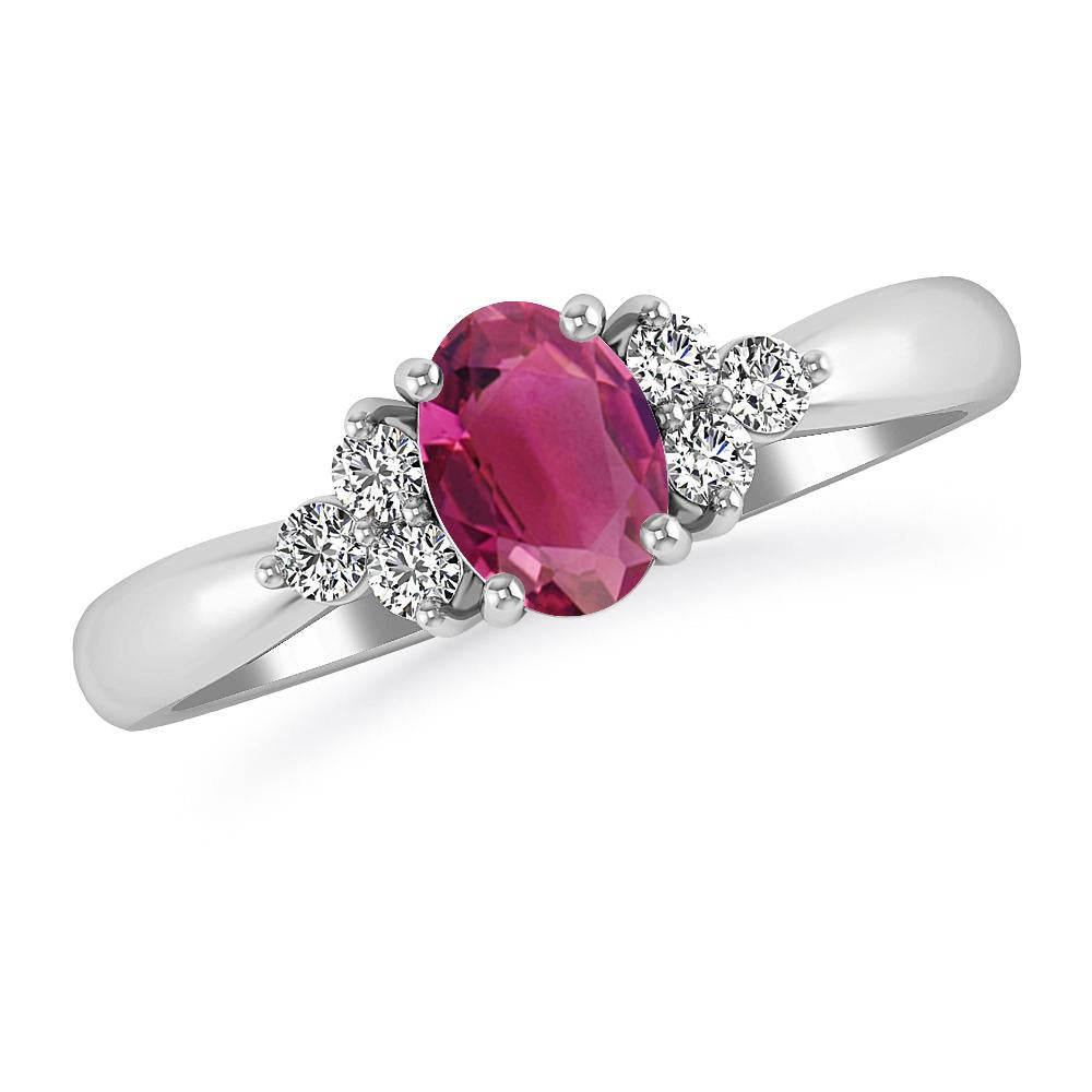 White Gold - Pink Tourmaline