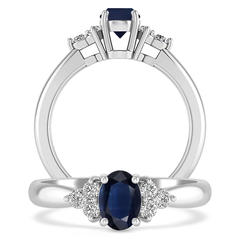 White Gold - Sapphire