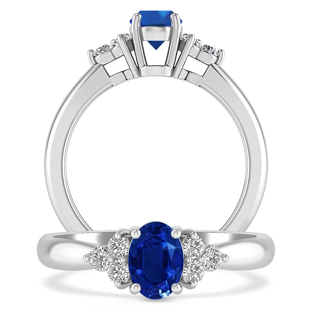 White Gold - Sapphire