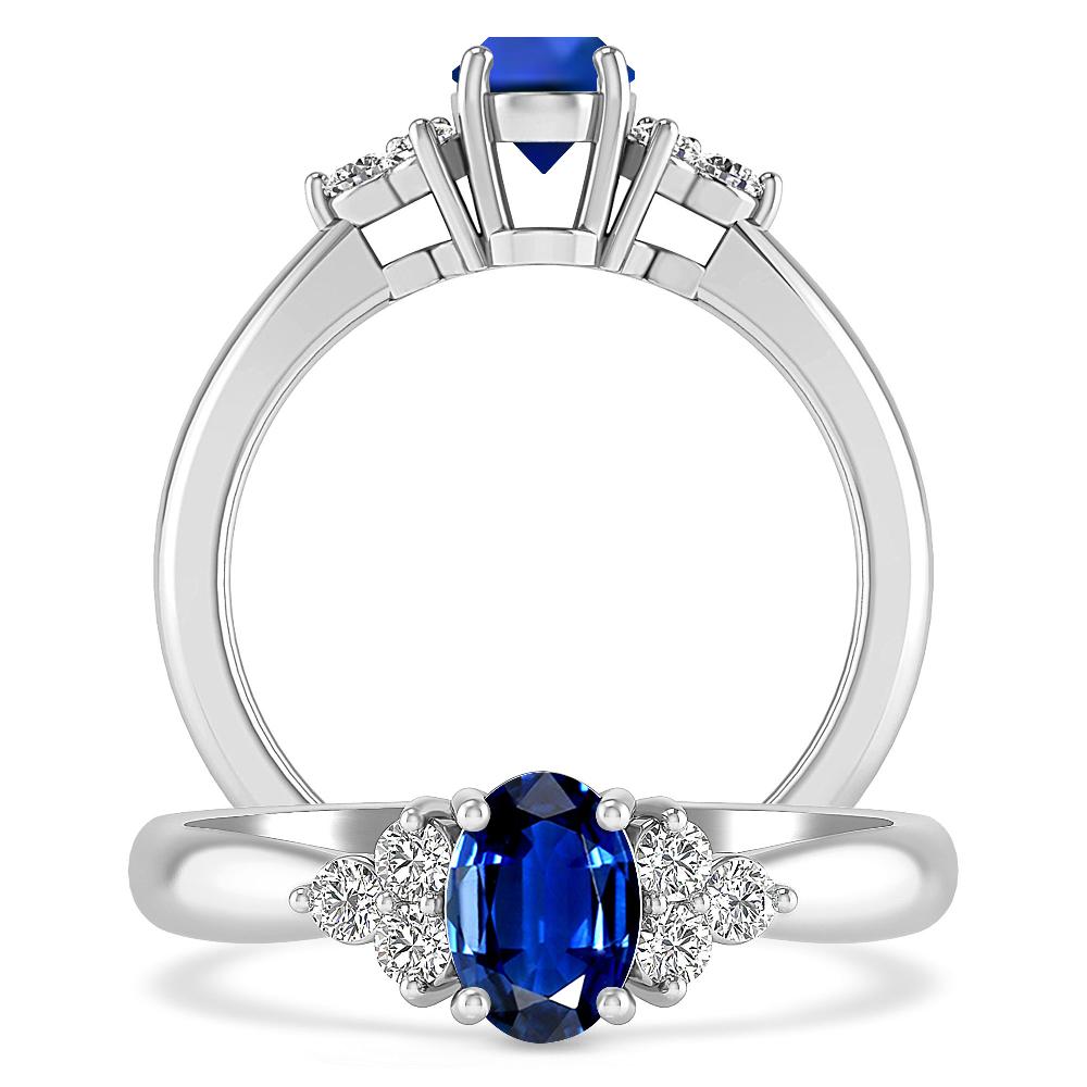 White Gold - Sapphire