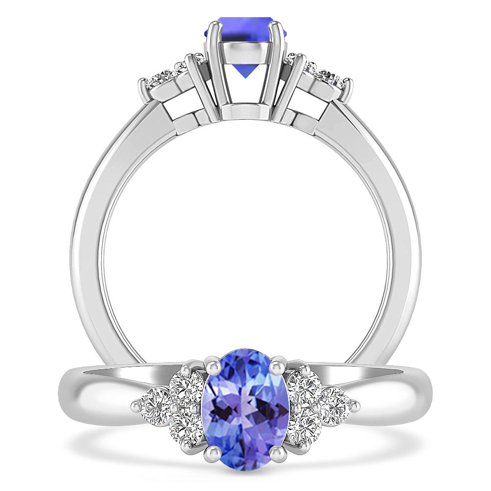 White Gold - Tanzanite