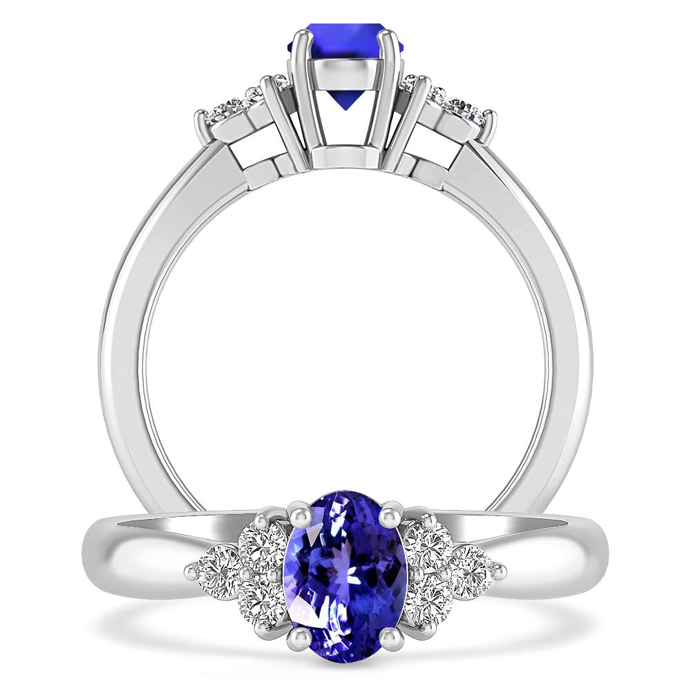 White Gold - Tanzanite