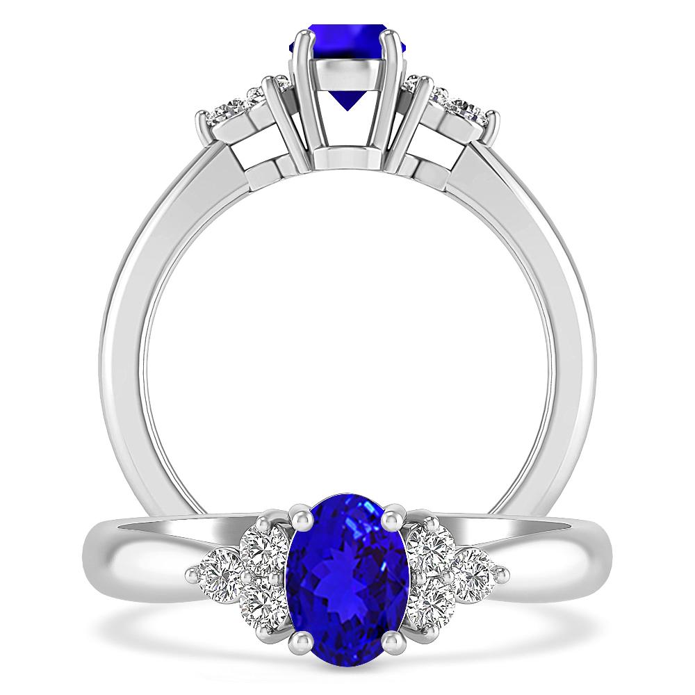 White Gold - Tanzanite