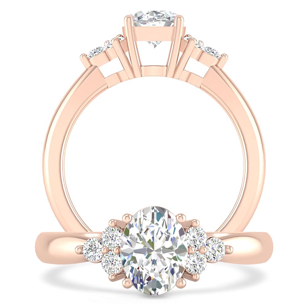 Rose Gold - Diamond