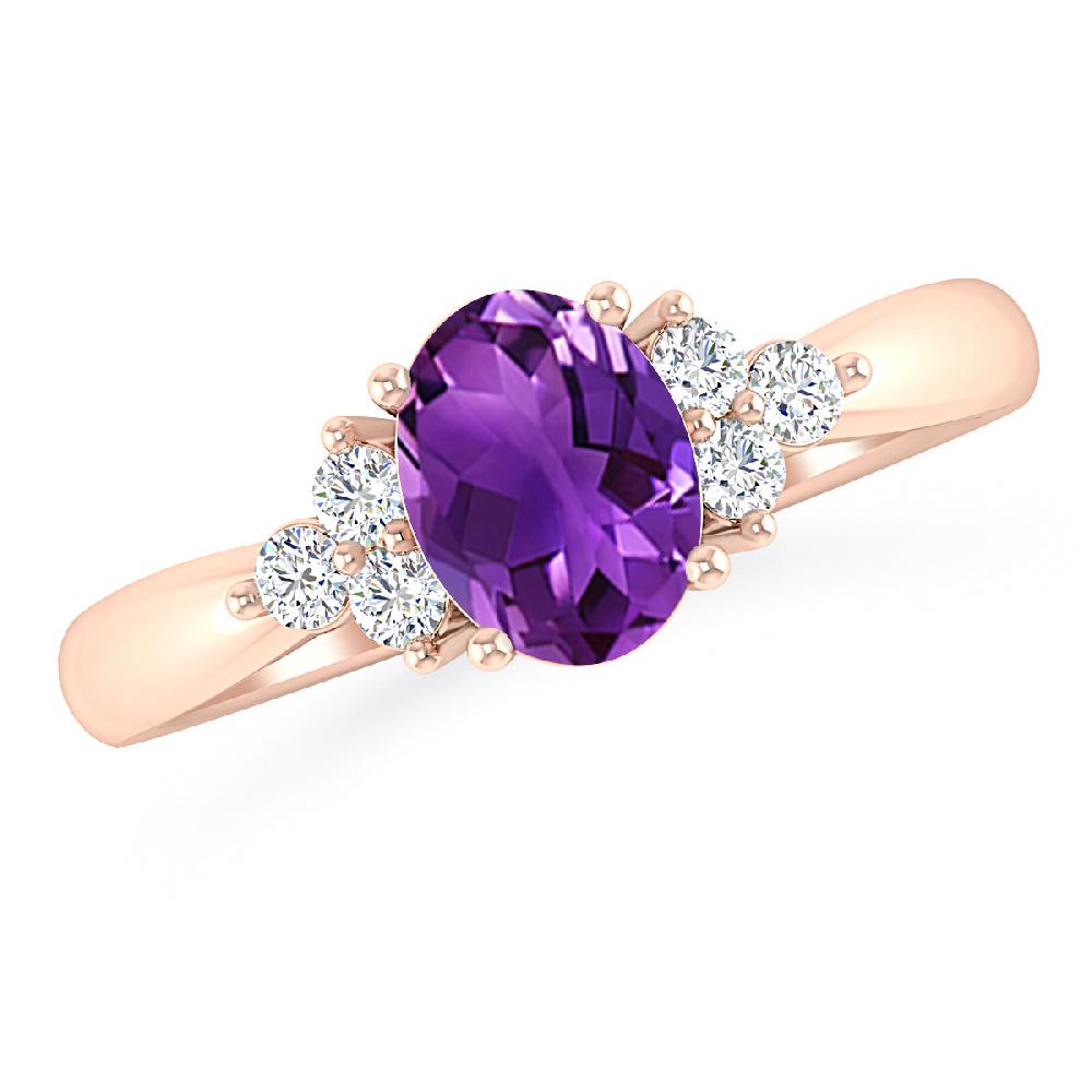 Rose Gold - Amethyst