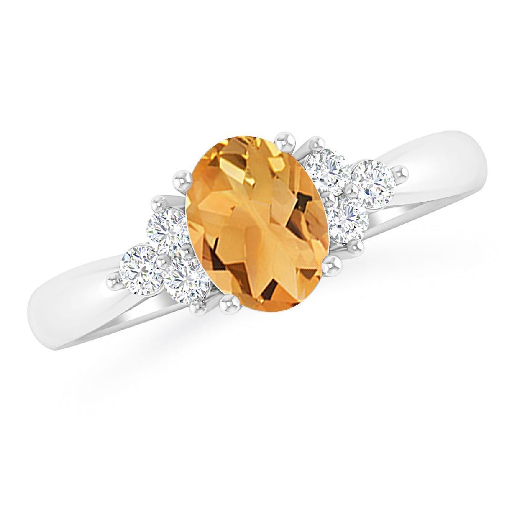 White Gold - Citrine