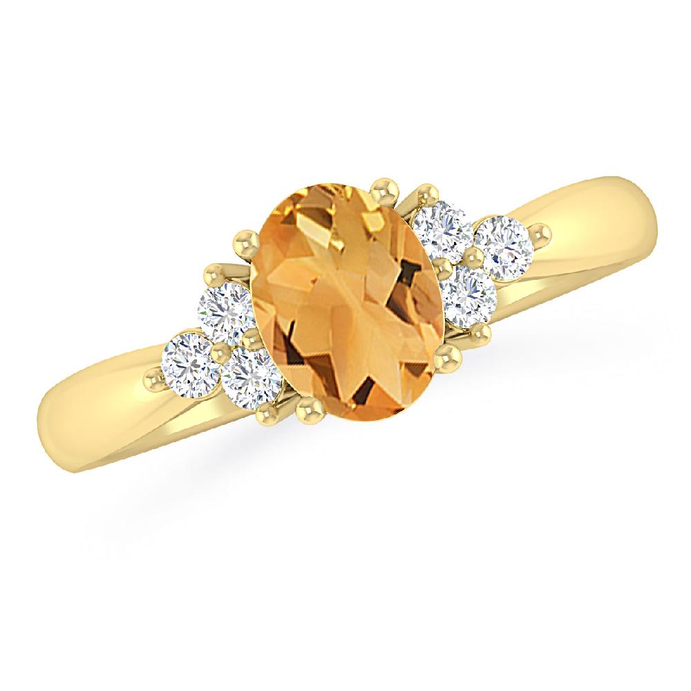 Yellow Gold - Citrine