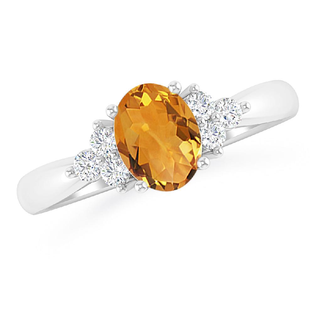 White Gold - Citrine