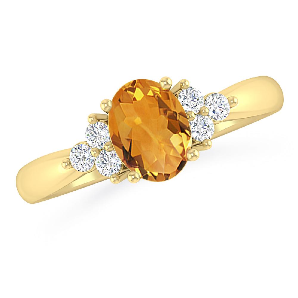 Yellow Gold - Citrine