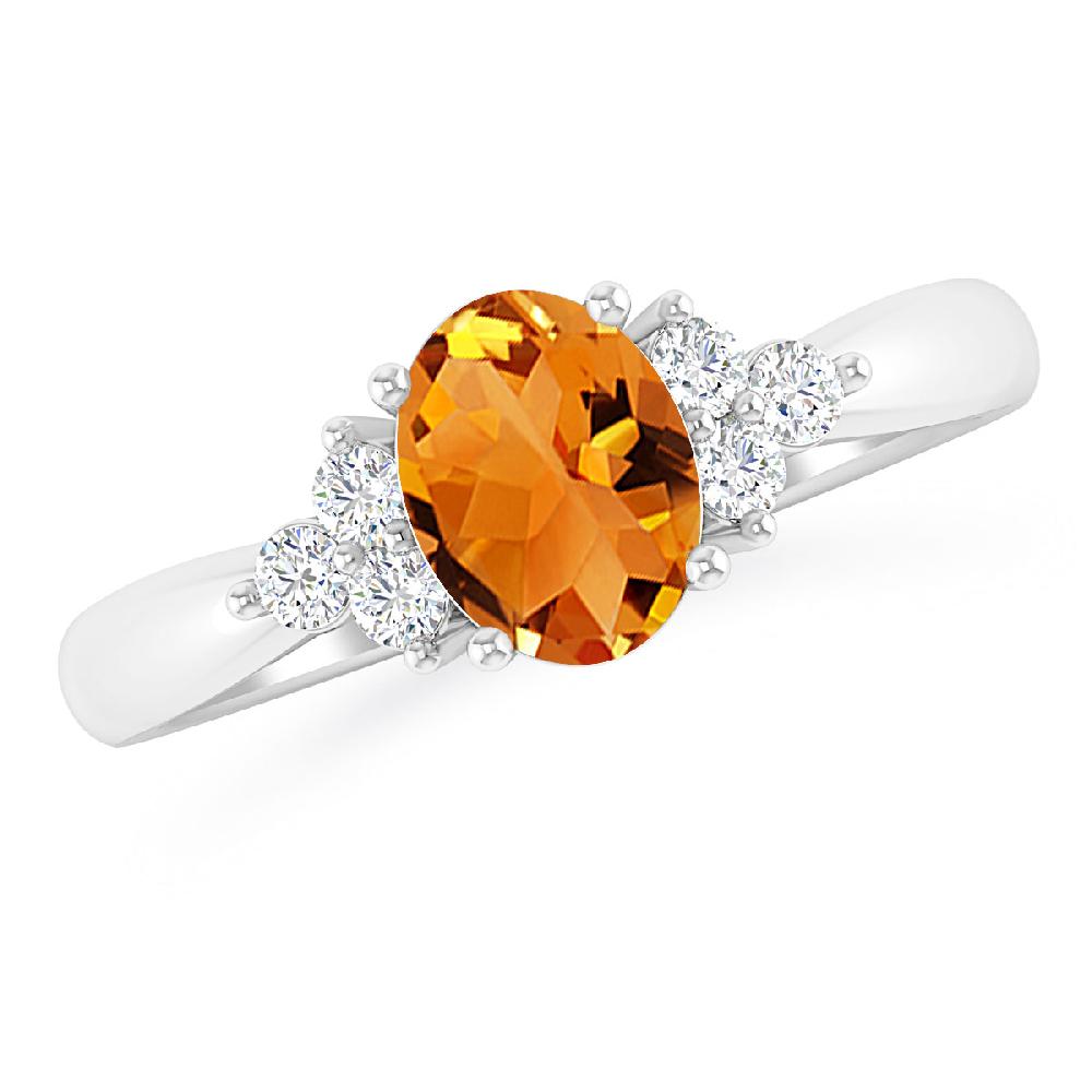 White Gold - Citrine