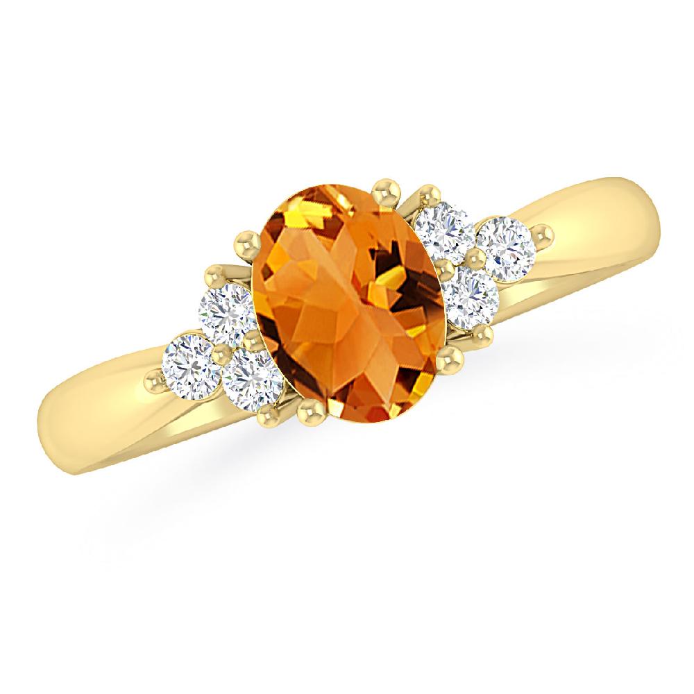 Yellow Gold - Citrine