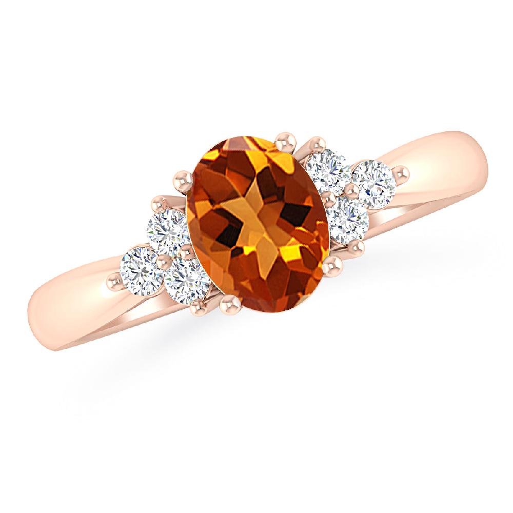 Rose Gold - Citrine