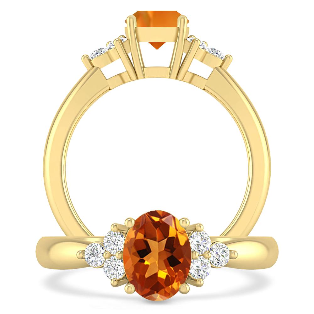 Yellow Gold - Citrine