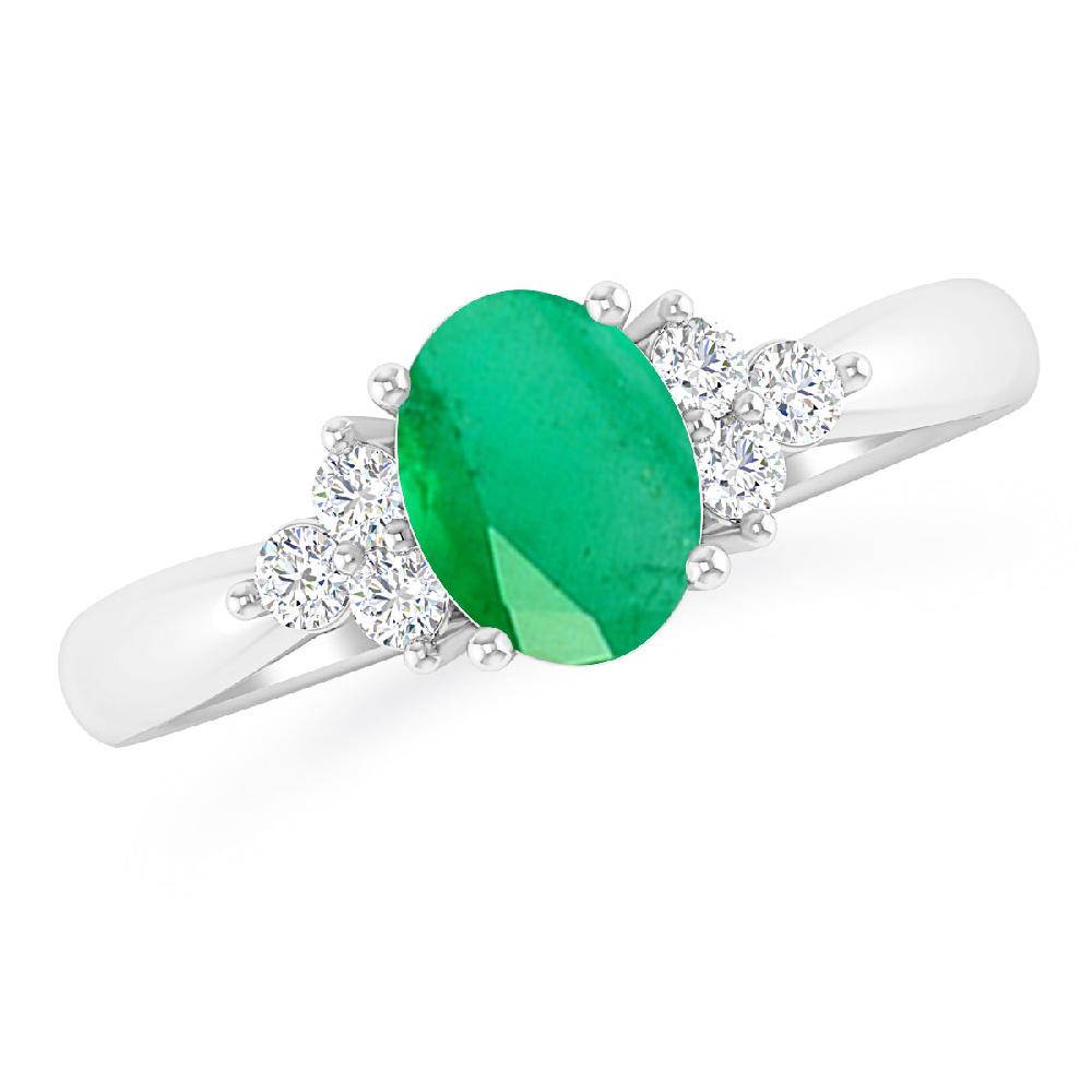 White Gold - Emerald